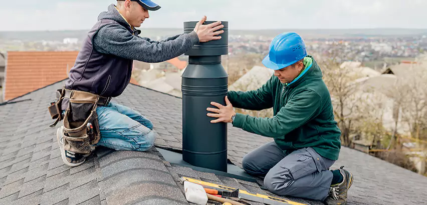 Chimney Flashing Replacement for Storm Damage in Clearlake