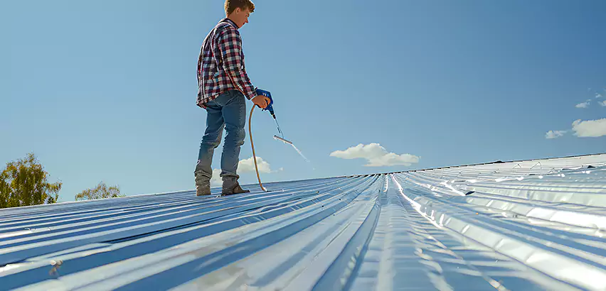 EPDM Roofing Installation Drip Edge in Clearlake