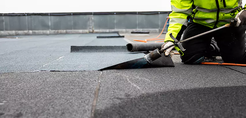Residential Flat Roof Repair in Clearlake