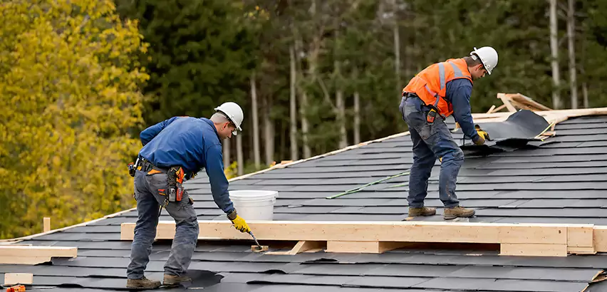 Garage Felt Roof Replacement in Clearlake