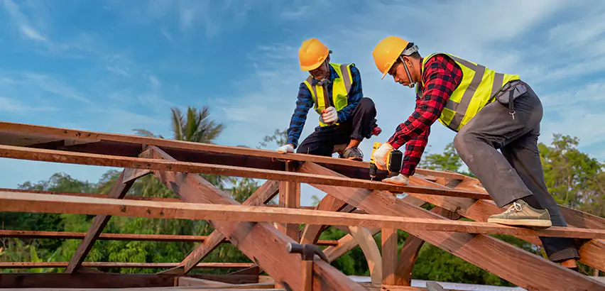 Mobile Home Roof Truss Repair in Clearlake