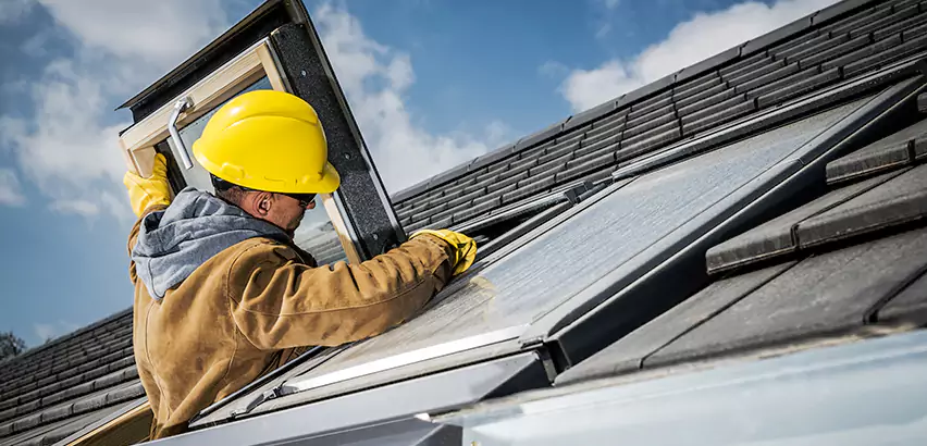 Skylight Flashing Repair in Clearlake