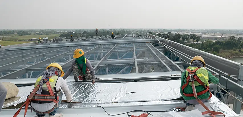 Commercial Roof Installation in Clearlake