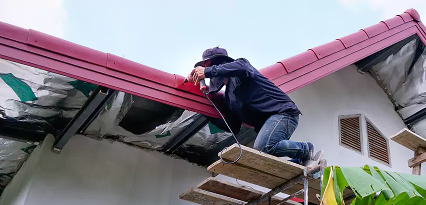Residential Wind Damage Roof Repair in Clearlake