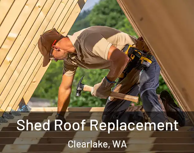  Shed Roof Replacement Clearlake, WA
